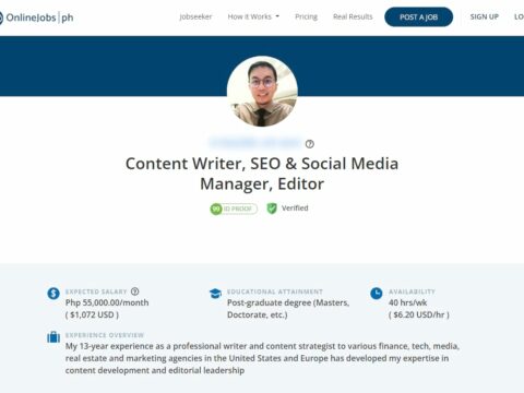 Content Writer, SEO & Social Media Manager, Editor