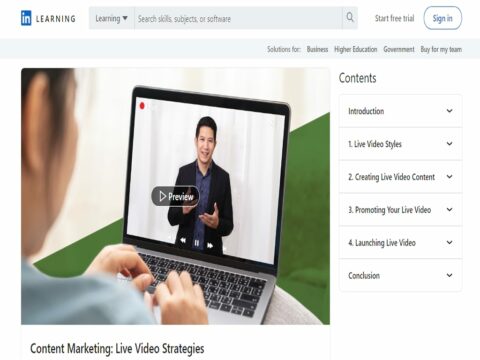 Content Marketing: Live Video Strategies