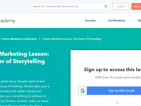Content Marketing Lesson: The Power of Storytelling