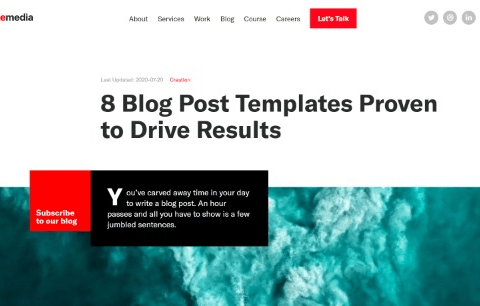 8 Blog Post Templates Proven to Drive Results