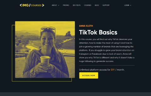 Tik Tok Basics Course