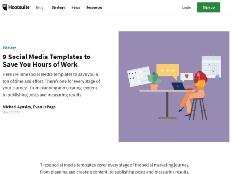 9 Social Media Templates to Save You Hours of Work