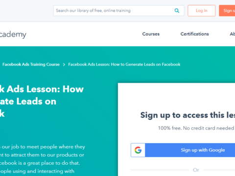Facebook Ads Lesson: How to Generate Leads on Facebook