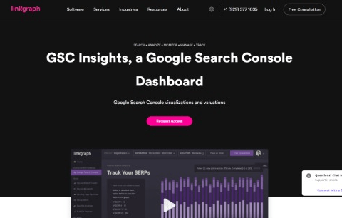 Google Search Console Dashboard - GSC Insights by LinkGraph