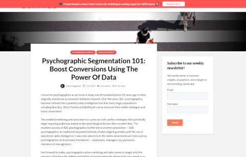 Psychographic Segmentation 101: Boost Conversions Using The Power Of Data
