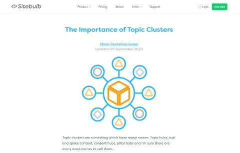 The Importance of Topic Clusters