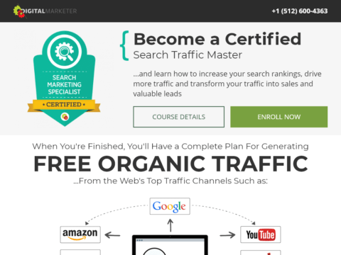 Become a Certified Search Traffic Master