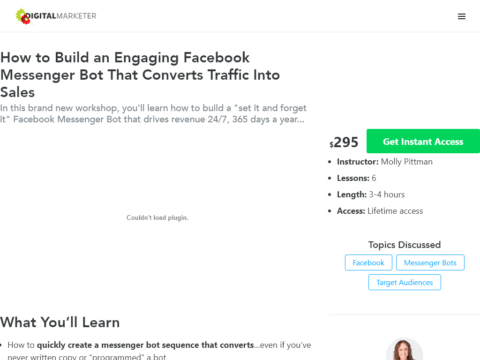 How to Build an Engaging Facebook Messenger Bot That Converts Traffic Into Sales