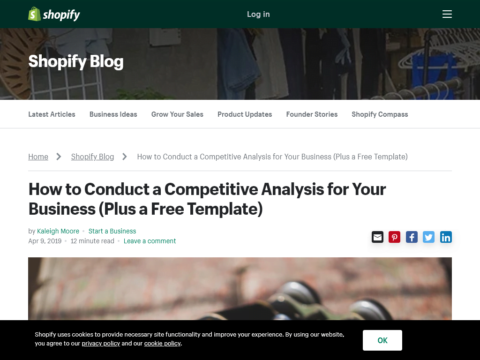 How to Conduct a Competitive Analysis for Your Business (Plus a Free Template)